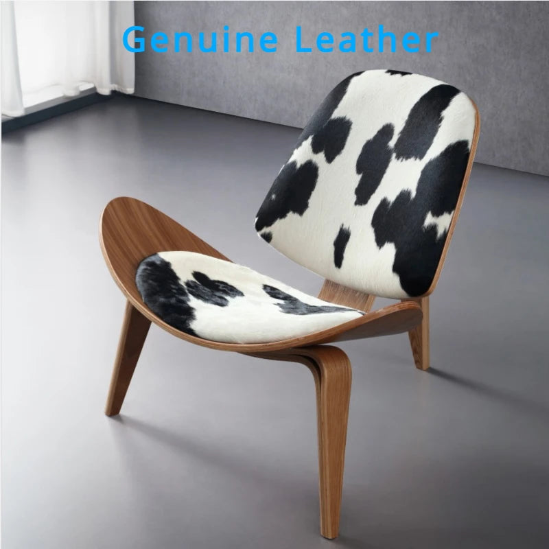 Nordic Solid Wood Ins Celebrity Chair, Creative Art Designer Single Sofa Chair, Smile Airplane Chair, Many Choices