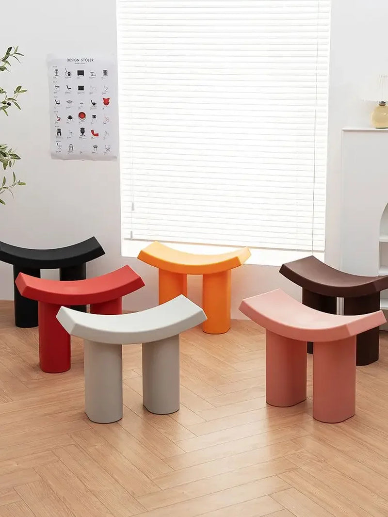 Nordic Celebrity Small Flying Elephant Stool Household Ins Special-Shaped Low Stool Creative Modern Minimalist Pedal